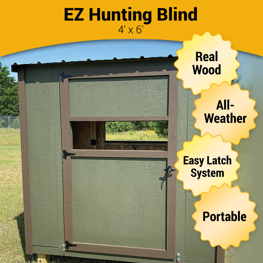 EZ Hunting Blind - 4' x 6'