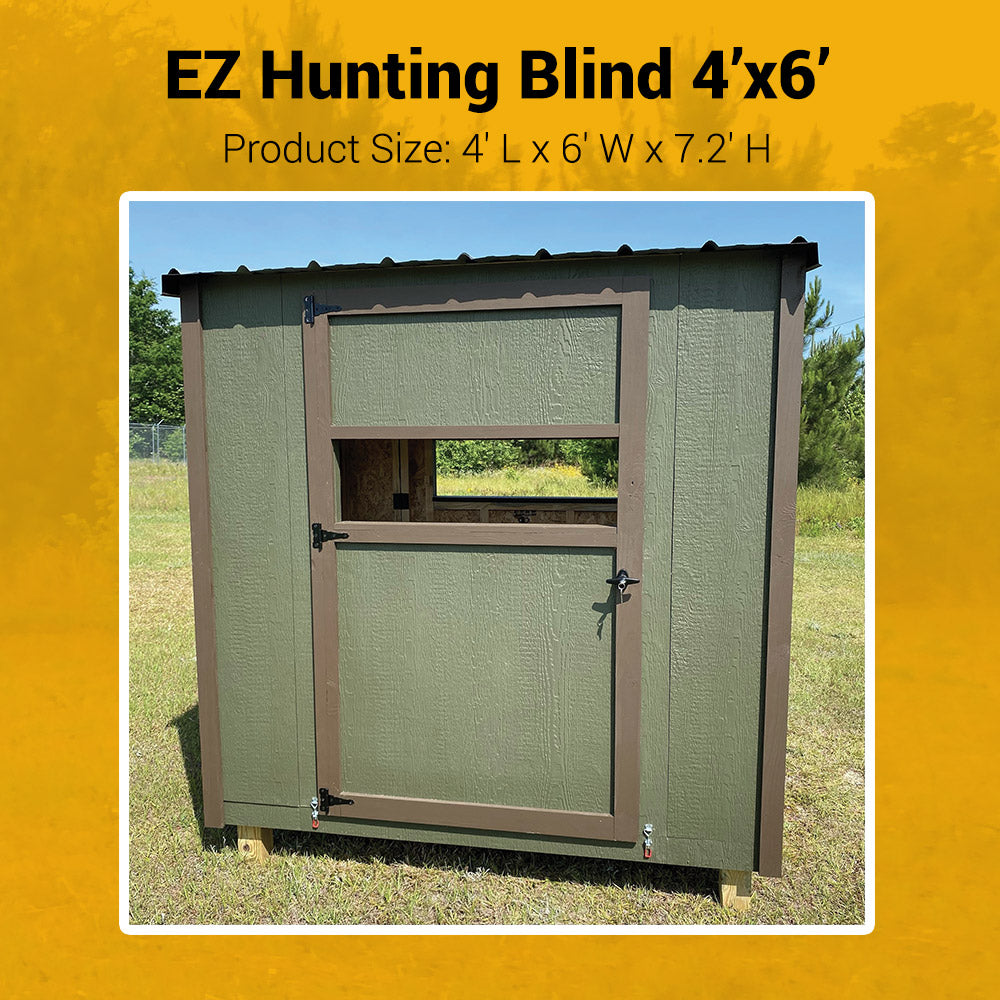 EZ Hunting Blind - 4' x 6'